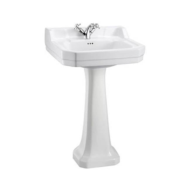 Crosswater London Edwardian 22" Single-hole Pedestal Basin