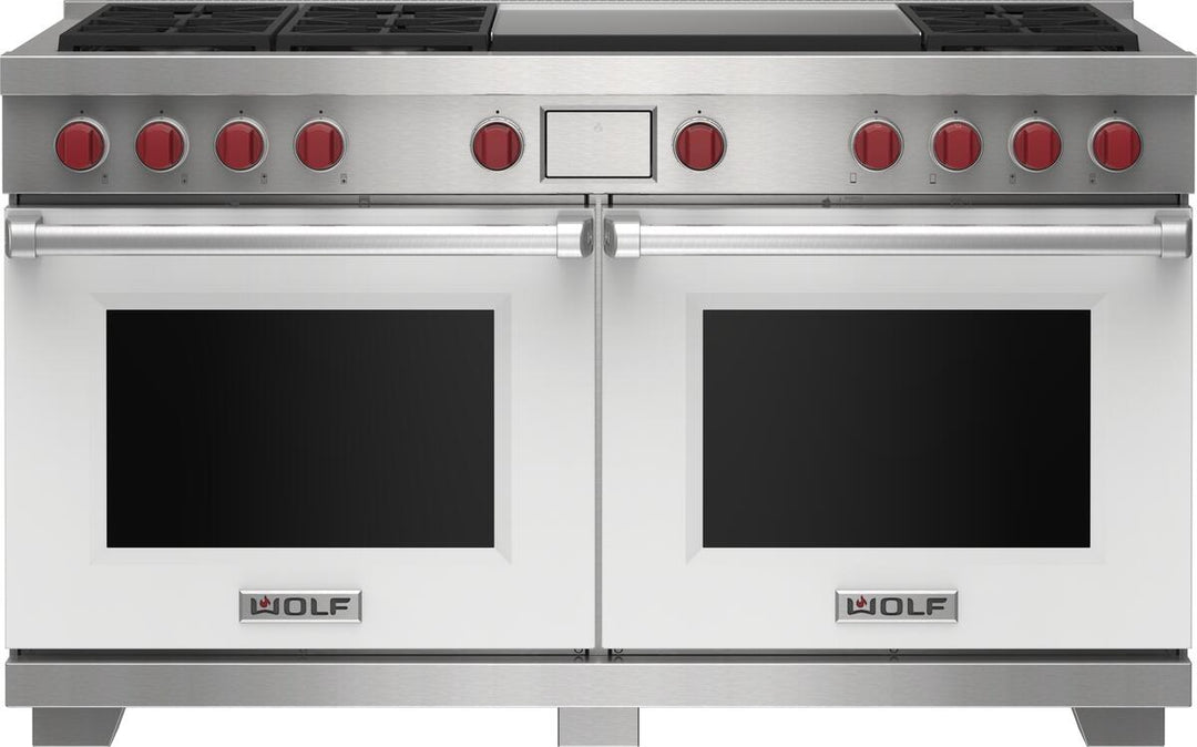 Wolf Dual Fuel Range Burners And Infrared Dual Griddle
