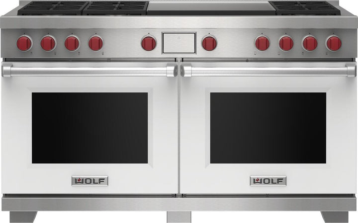 Wolf Dual Fuel Range Burners And Infrared Dual Griddle