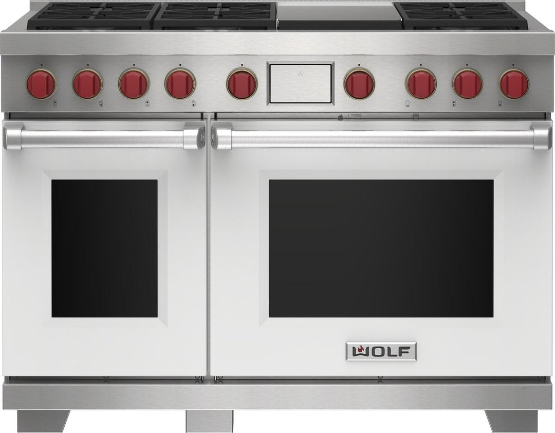 Wolf Dual Fuel Range Burners And Infrared Griddle