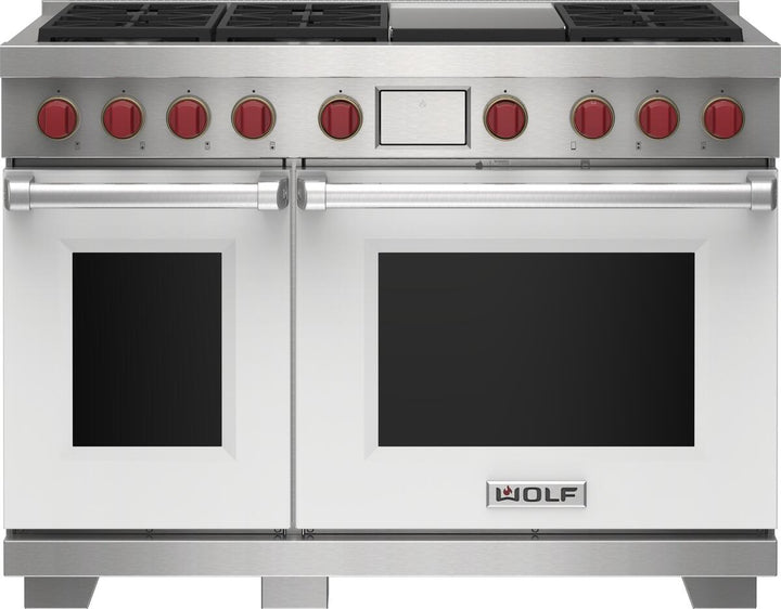 Wolf Dual Fuel Range Burners And Infrared Griddle
