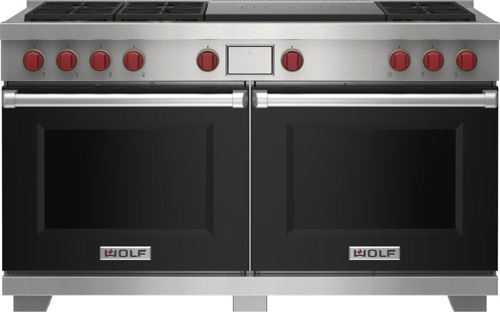 Wolf Dual Fuel Range Burners And French Top