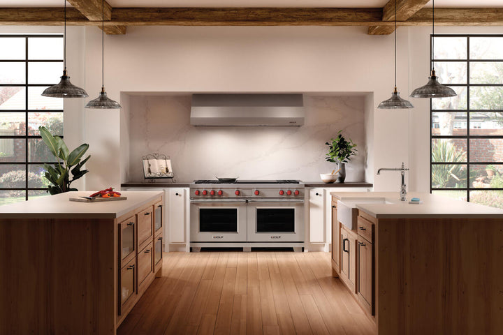 Wolf Dual Fuel Range Burners And French Top