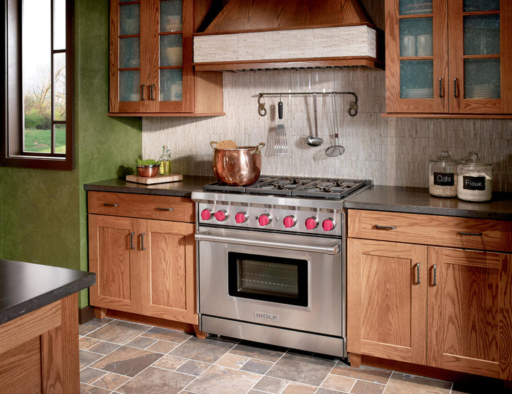 Wolf Gas Range All Burners