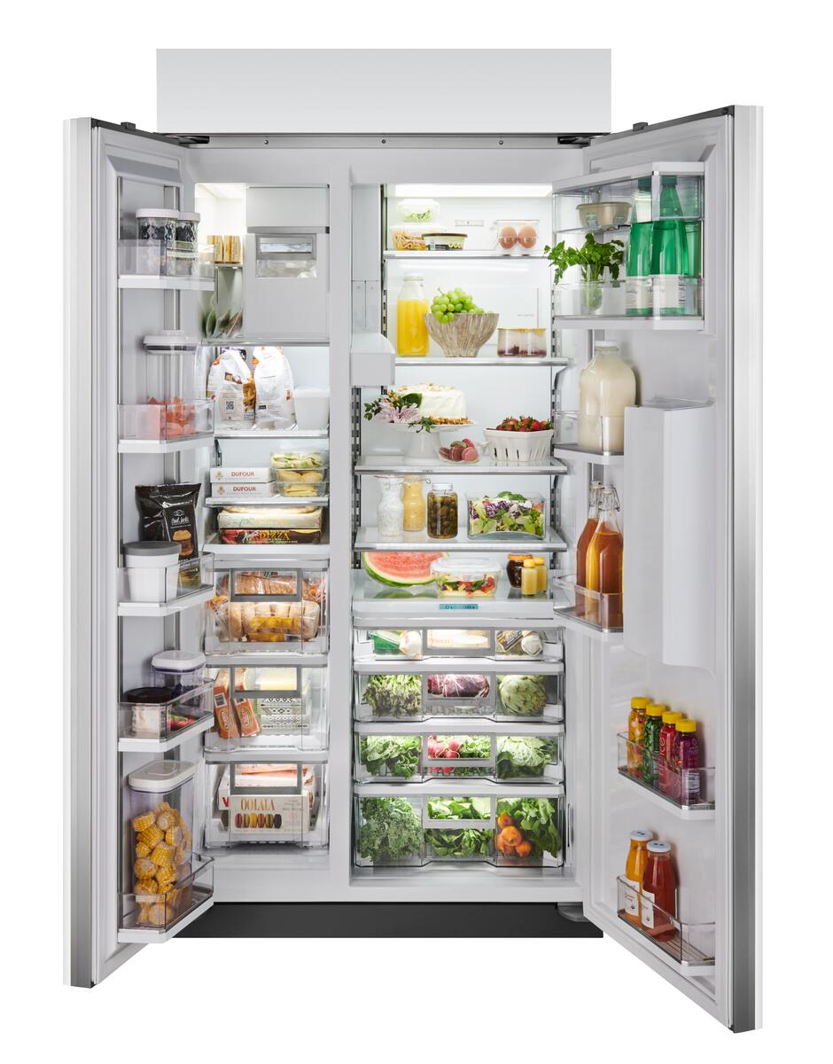 Sub-Zero Refrigerator, 42" Classic Side-by-side Refrigerator/freezer Dispenser Panel Ready