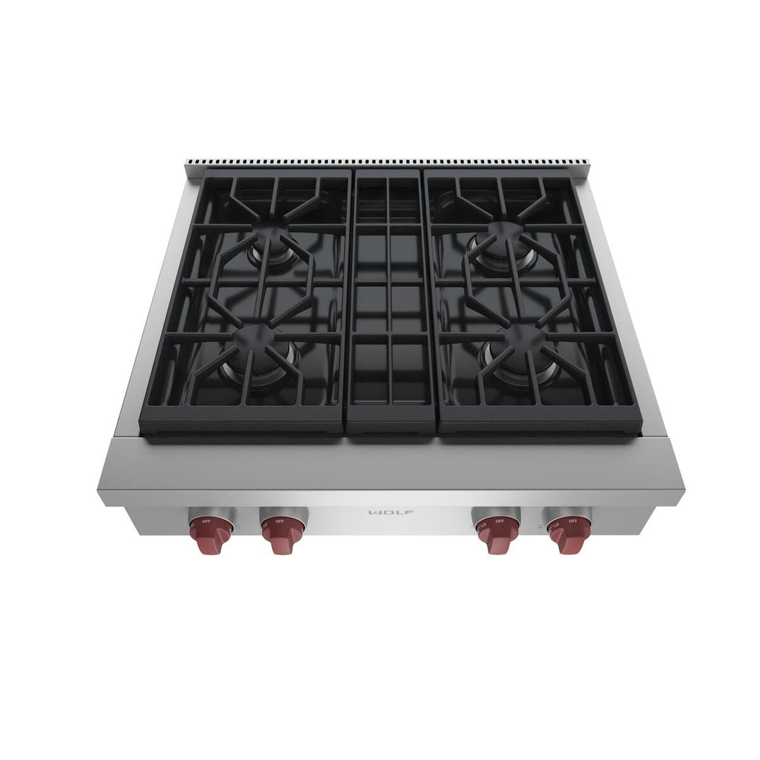 Wolf Sealed Burner Rangetop All Burners