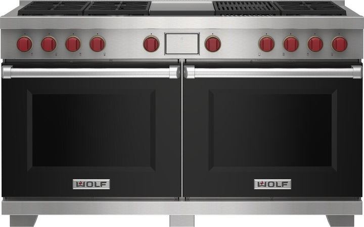 Wolf Dual Fuel Range Burners Infrared Charbroiler And Infrared Griddle