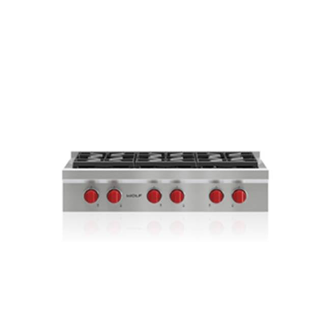 Wolf Sealed Burner Rangetop All Burners