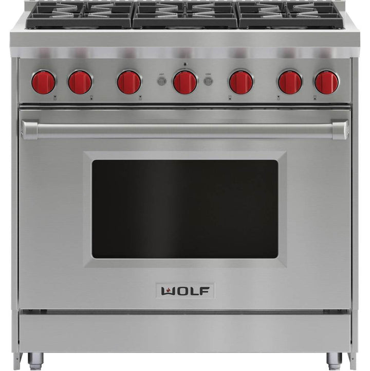 Wolf Gas Range All Burners