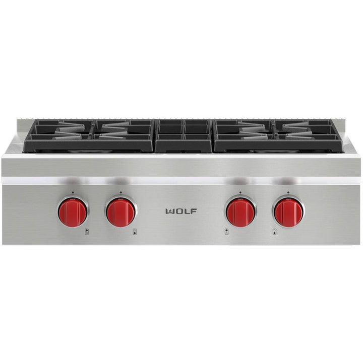 Wolf Sealed Burner Rangetop All Burners