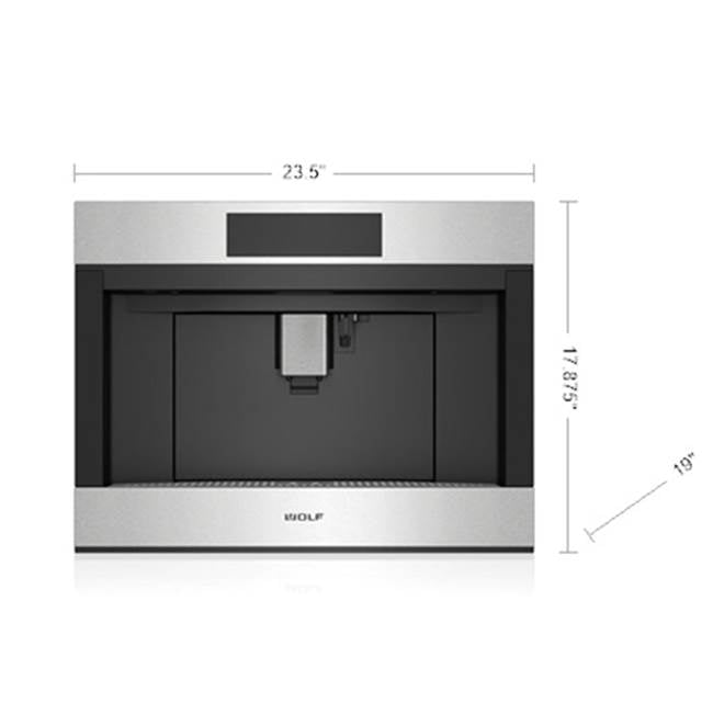 Wolf 24" E Series,Transitional Coffee System