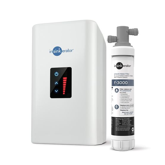Insinkerator HWT300-F3000S Digital Instant Hot Water Tank and Filtration System