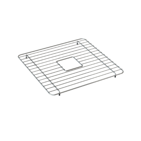 Chambord Menton 33" Double-Bowl Large Grid Stainless Steel