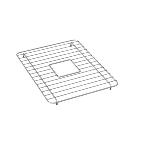 Chambord Menton 33" Double-Bowl Small Grid Stainless Steel