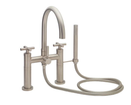 California Faucets 1108 Contemporary Deck Mount Tub Filler