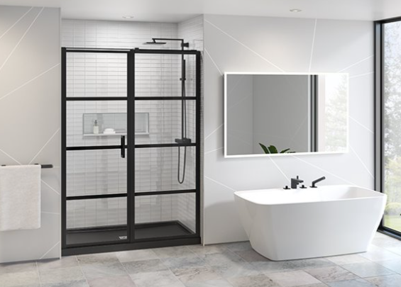 Fleurco Latitude In Line Pivot Shower Door