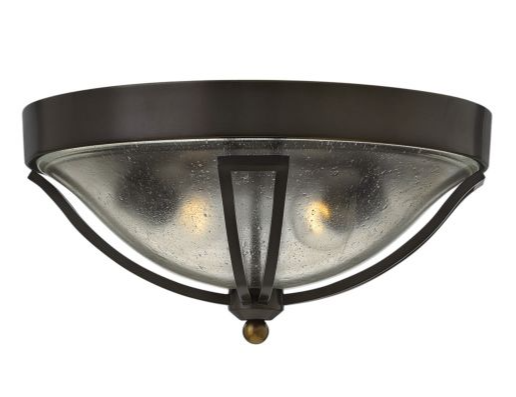 Hinkley 2643OB Bolla Medium Flush Mount Outdoor Light