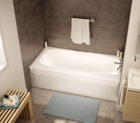 Aker TO-3060 Alcove 60″ X 30 1/2″ X 16 3/4″ Bathtub