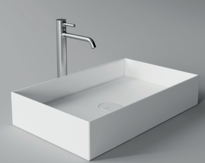 Alice Ceramica 31130101 Hide 24" x 15" Vessel Sink