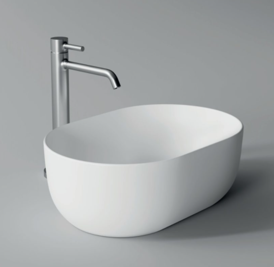 Alice Ceramica 321301 Unica 18" x 12" Vessel Sink