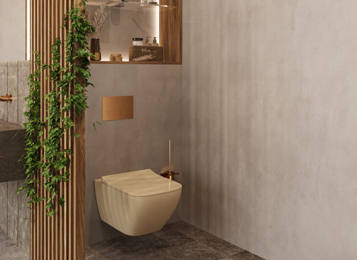 MGS Bagno Stainless Steel Flush Actuator Plate