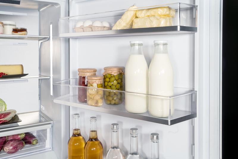 Bertazzoni 36" Built-In refrigerator Panel ready with automatic ice maker and internal water dispenser reversible doors