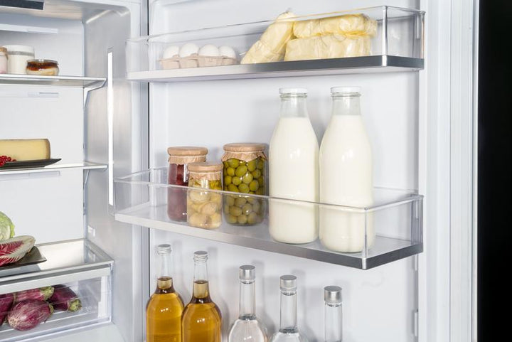 Bertazzoni 36" Built-In refrigerator Panel ready with automatic ice maker and internal water dispenser reversible doors