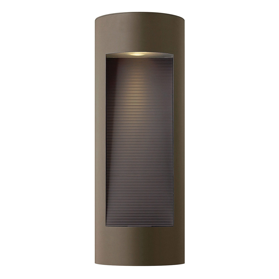 Hinkley Luna LED Rounded Outdoor Wall Light in Bronze (view 2)