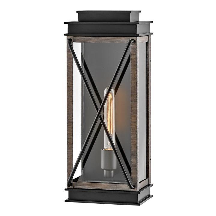 Hinkley Montecito Outdoor Wall Sconce in Black (view 2)