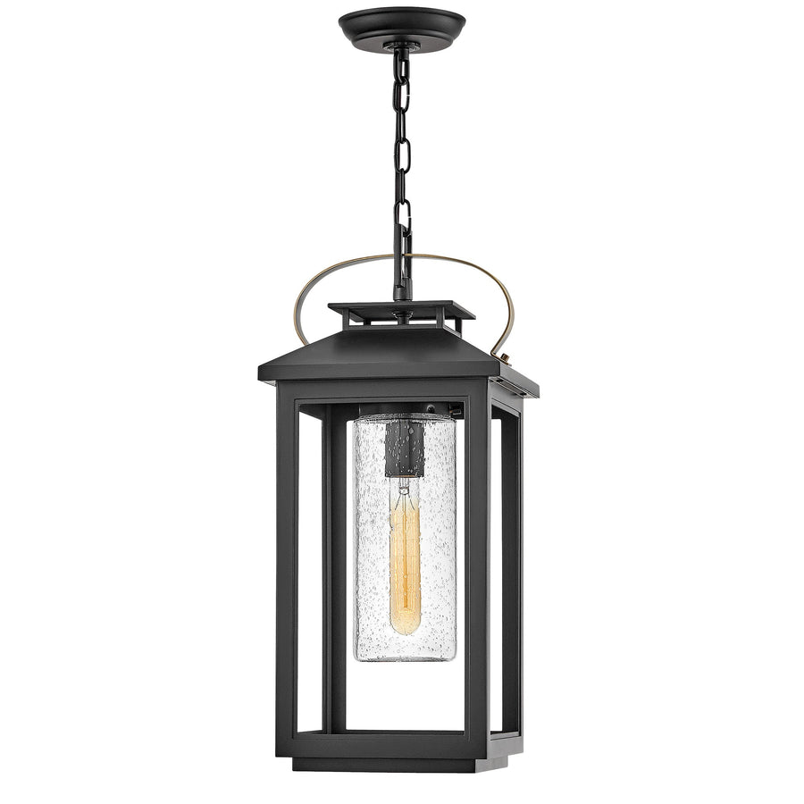 Hinkley Atwater 12V Outdoor Pendant in Black