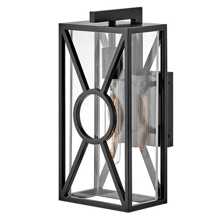 Hinkley Brixton 120V Outdoor Wall Sconce in Black