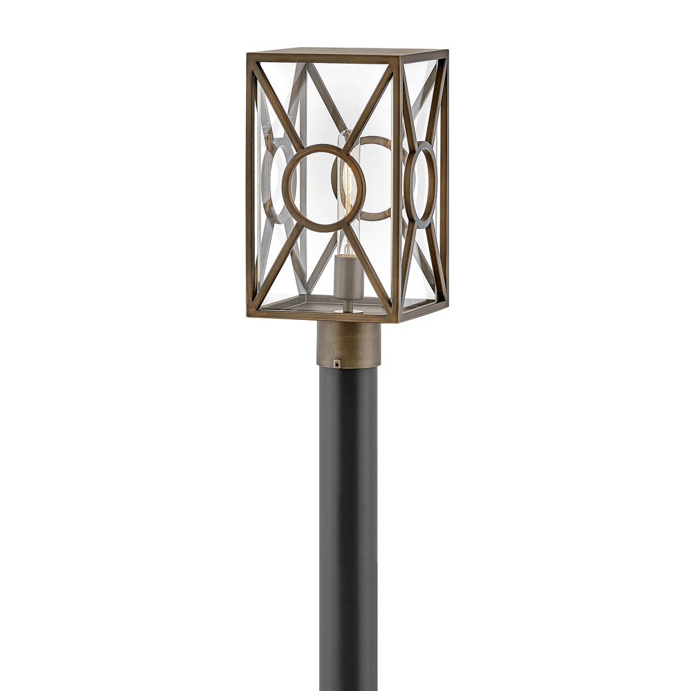 Hinkley Brixton 120V Outdoor Post / Pier Mount in Burnished Bronze