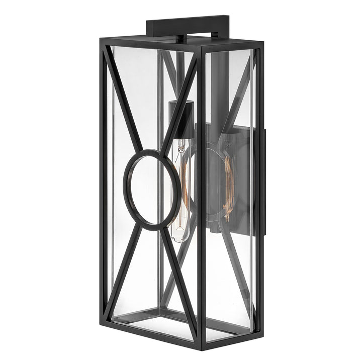 Hinkley Brixton 120V Outdoor Wall Sconce in Black (view 2)