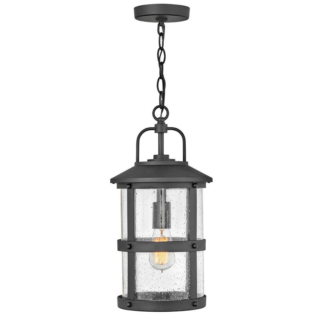 Hinkley Lakehouse 12V Outdoor Pendant in Black