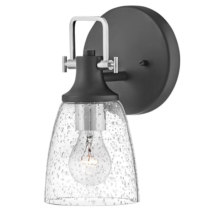 Hinkley Easton Wall Sconce in Black / Chrome