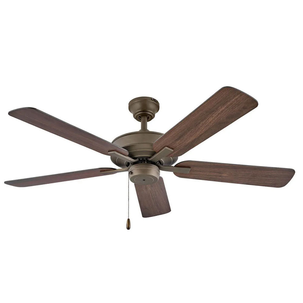 Hinkley Metro Outdoor Ceiling Fan in Metallic Matte Bronze