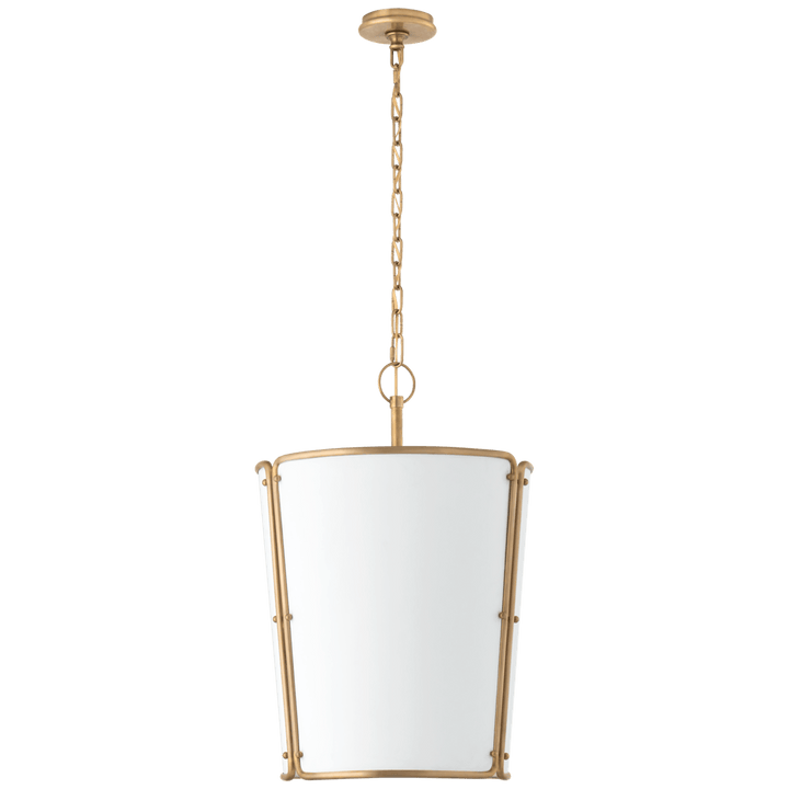 Visual Comfort Signature Hastings Pendant in Hand-Rubbed Antique Brass (view 2)