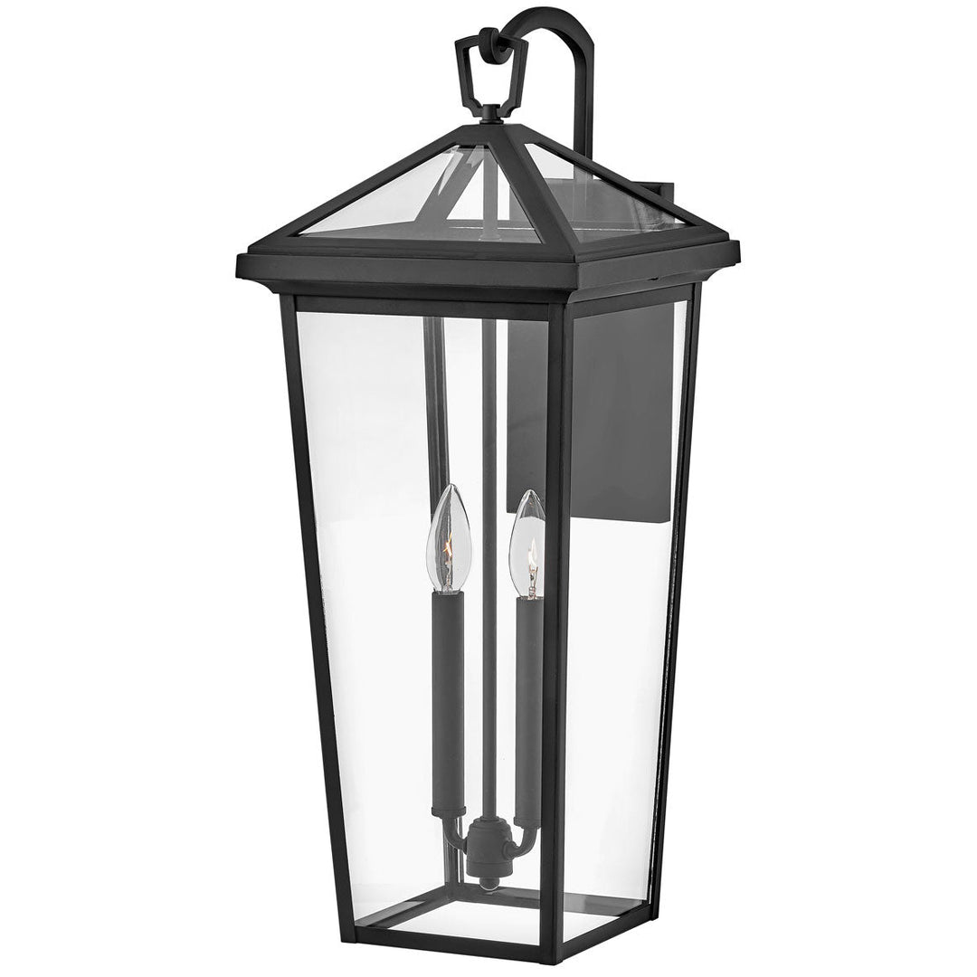 Hinkley Alford Place Outdoor Wall Sconce in Museum Black (view 4)