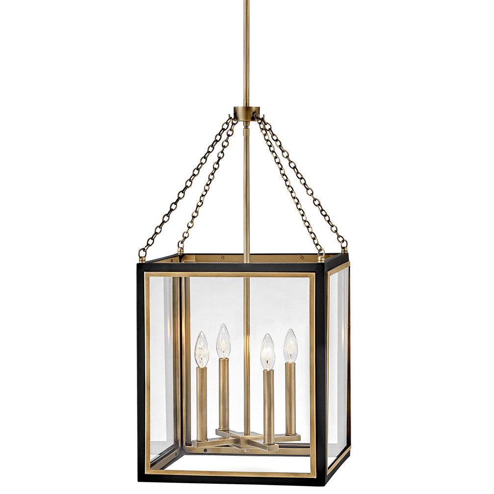 Hinkley-32984BK-Black / Heritage Brass