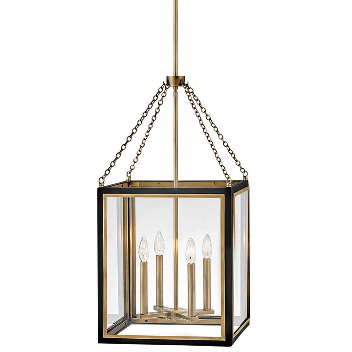 Hinkley-32984BK-Black / Heritage Brass