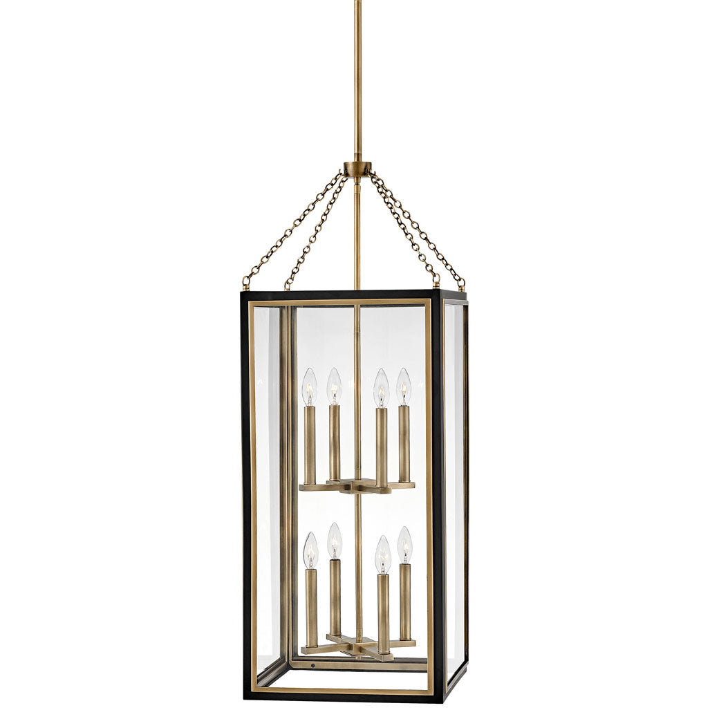 Hinkley-32988BK-Black / Heritage Brass