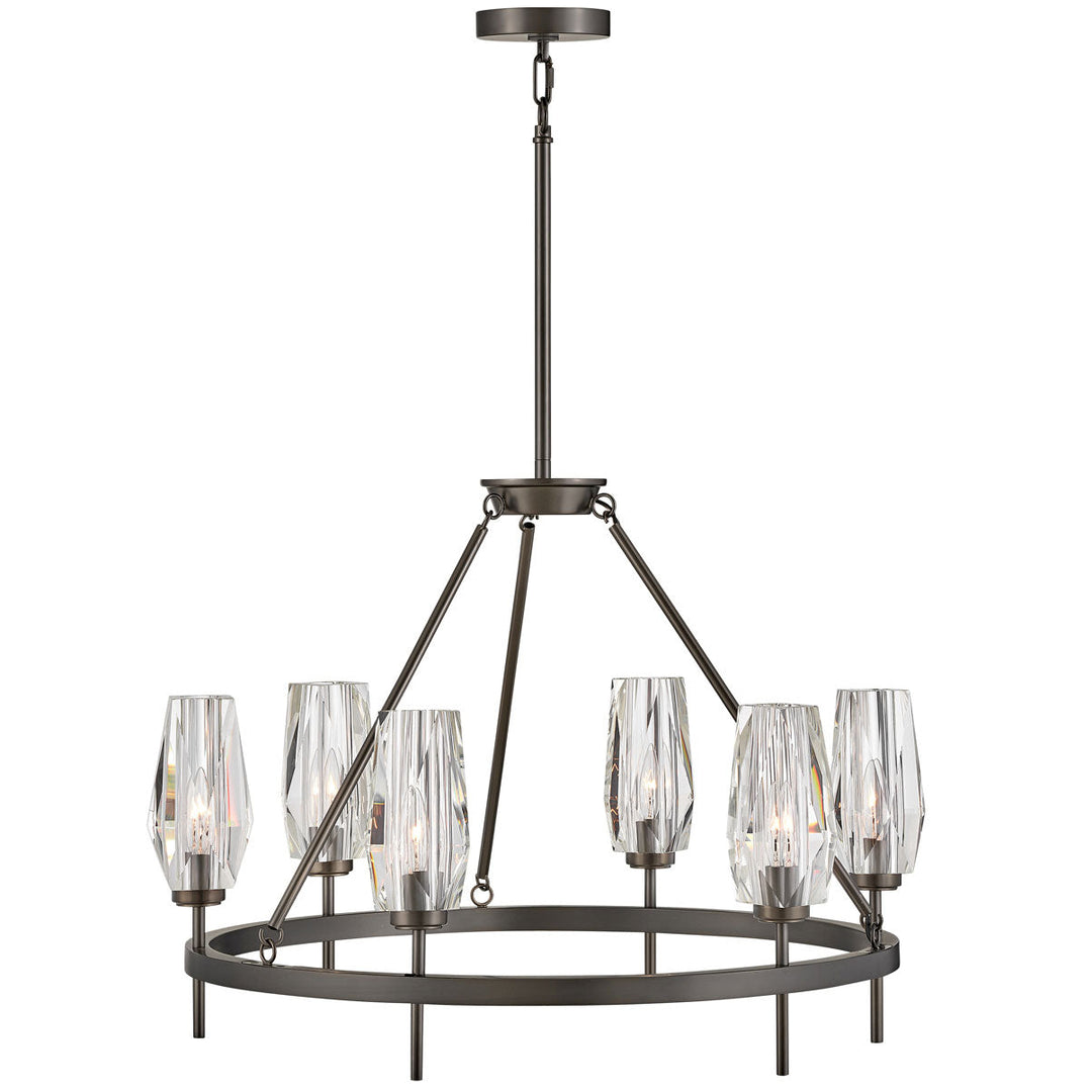 Hinkley Ana Chandelier in Black Oxide