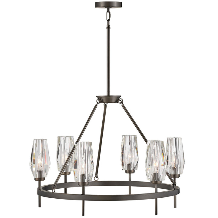 Hinkley Ana Chandelier in Black Oxide