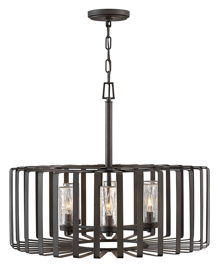 Hinkley Reid 12V Outdoor Pendant in Brushed Graphite
