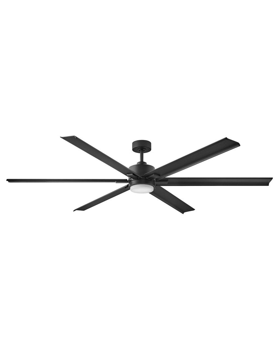 Hinkley - 900982FMB-LDD - 82" Smart Fan - Indy Maxx - Matte Black