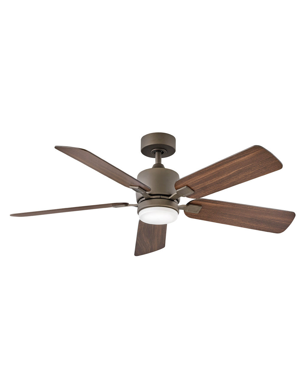Hinkley Afton Ceiling Fan with Light in Matte Bronze