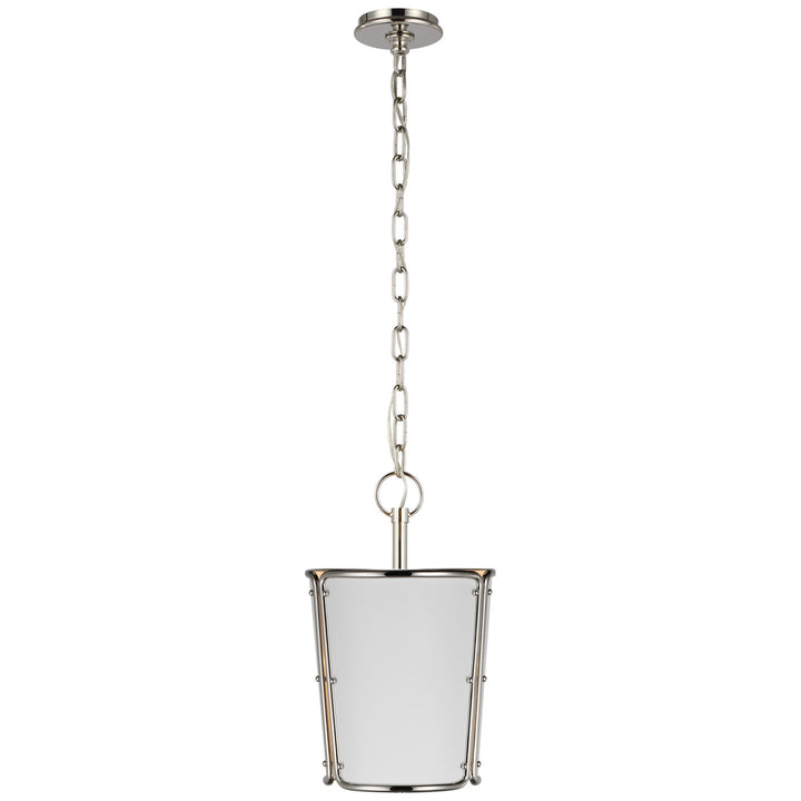 Visual Comfort Signature Hastings Pendant in Polished Nickel
