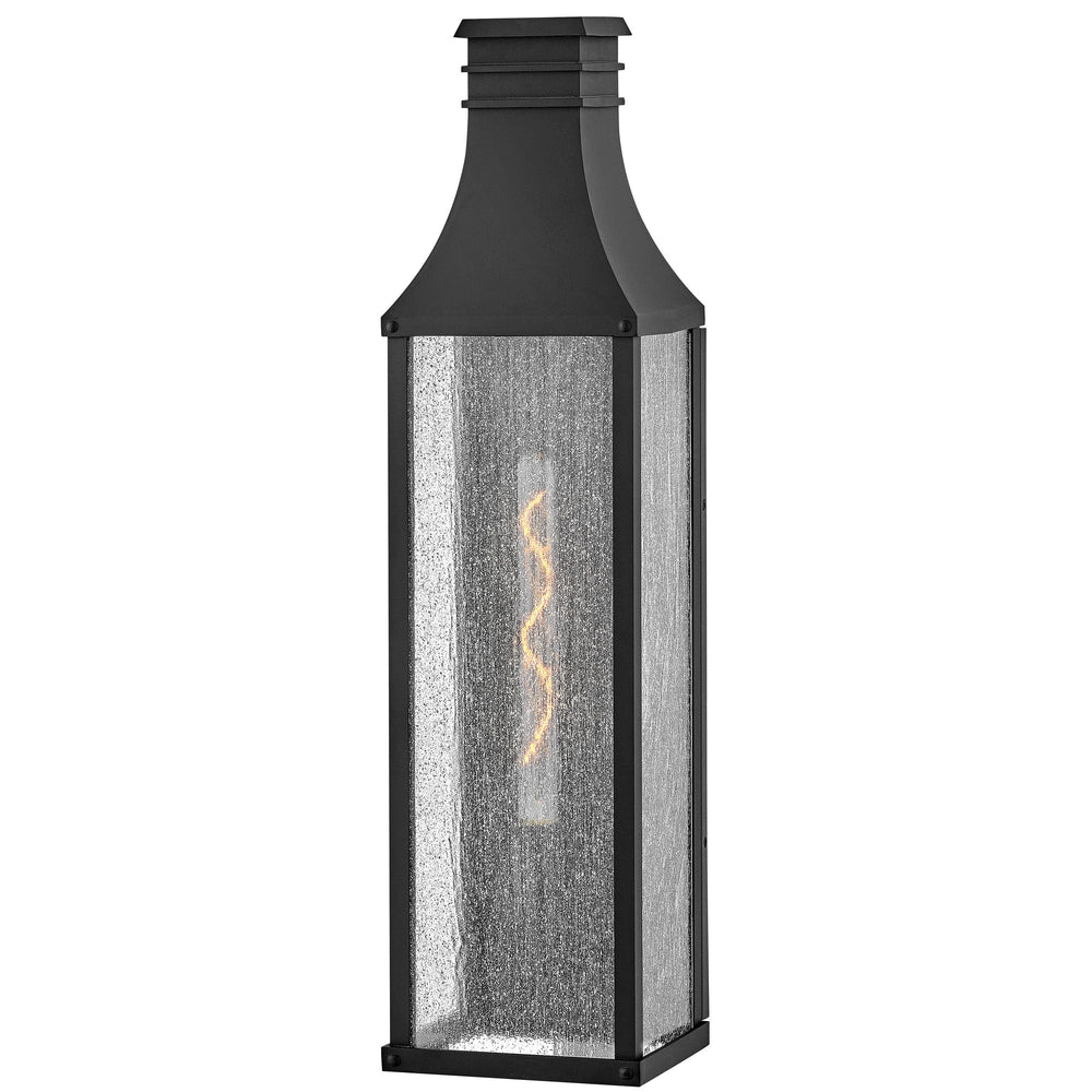 Hinkley Beacon Hill Tall Outdoor Wall Sconce in Museum Black