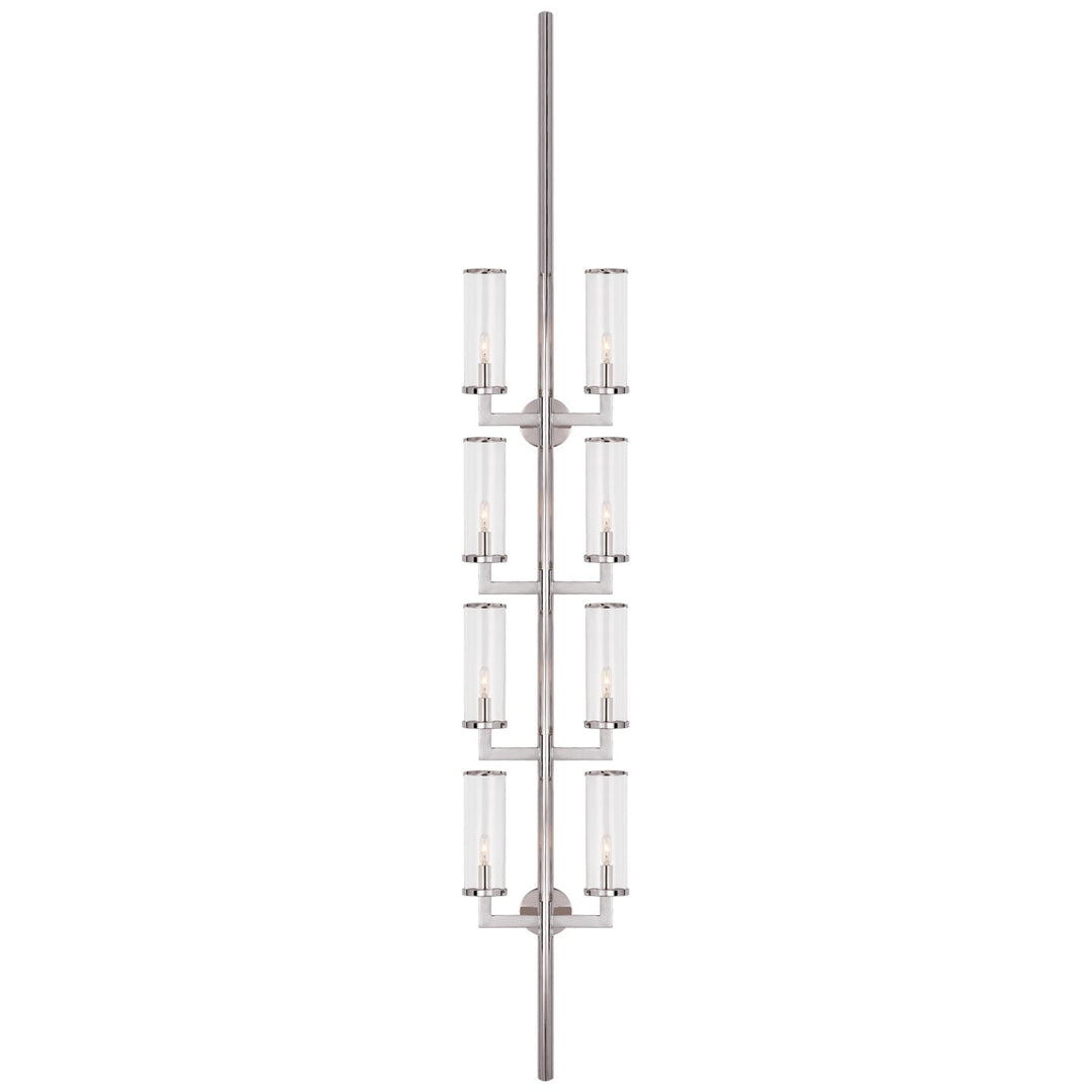 Visual Comfort Signature Liaison Statement Wall Sconce in Polished Nickel