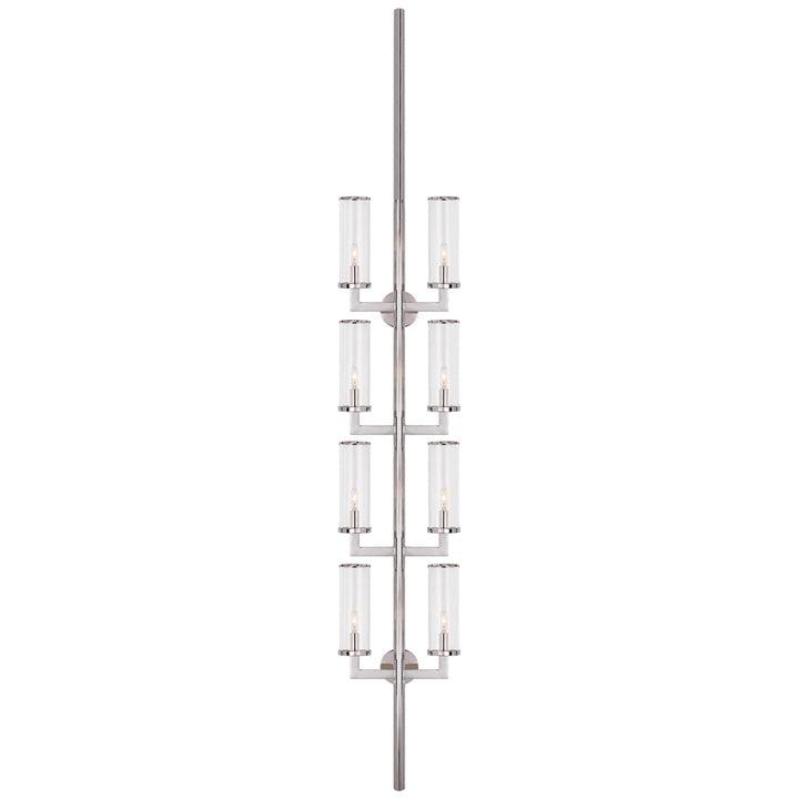 Visual Comfort Signature Liaison Statement Wall Sconce in Polished Nickel